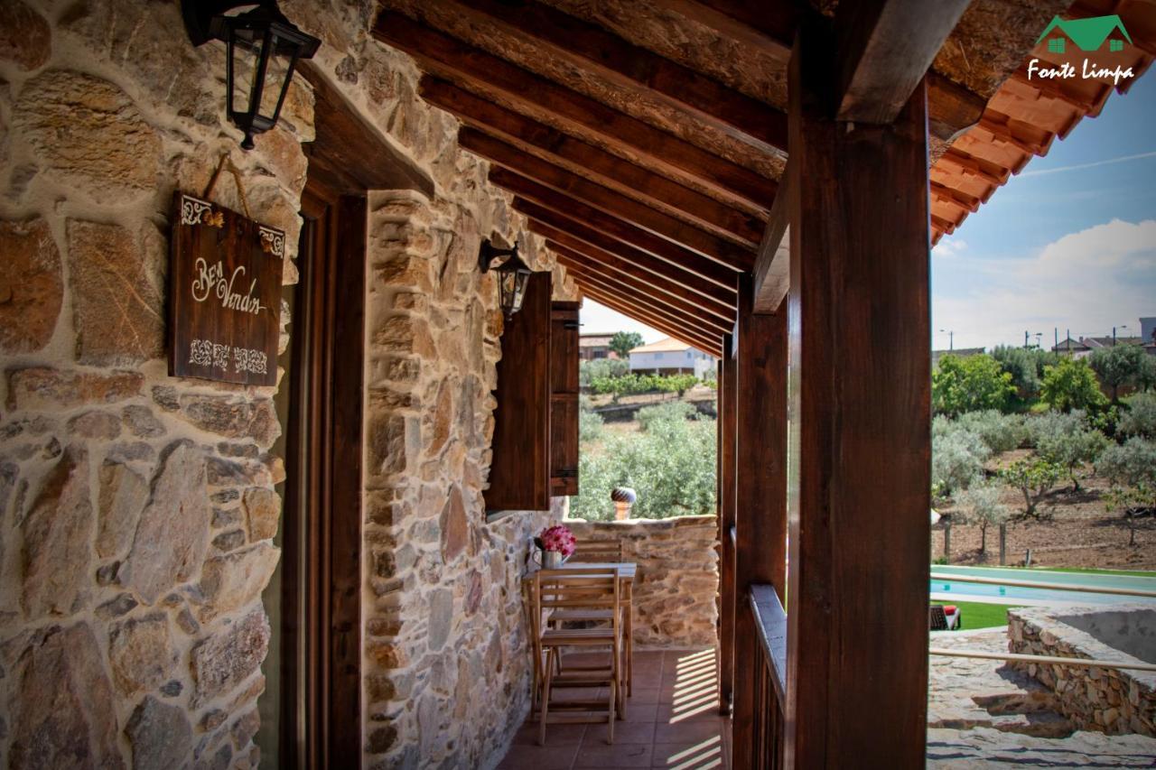 Casa Da Fonte Limpa Villa Mirandela Exteriör bild